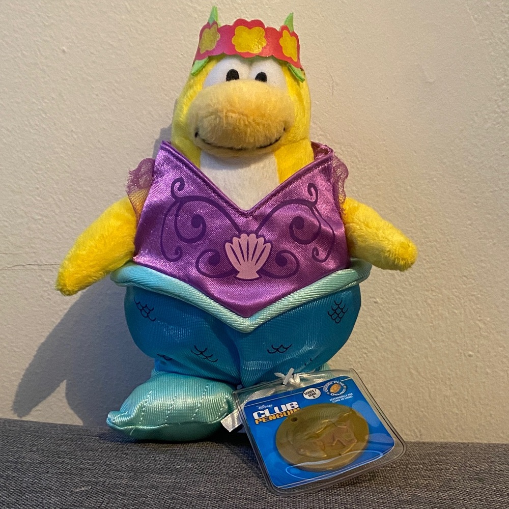 Colorful Penguin Plush Toy